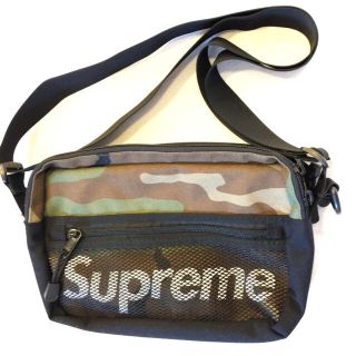 シュプリーム(Supreme)のSUPREME 14SS LOGO SOULDER BAG 迷彩柄 (ショルダーバッグ)