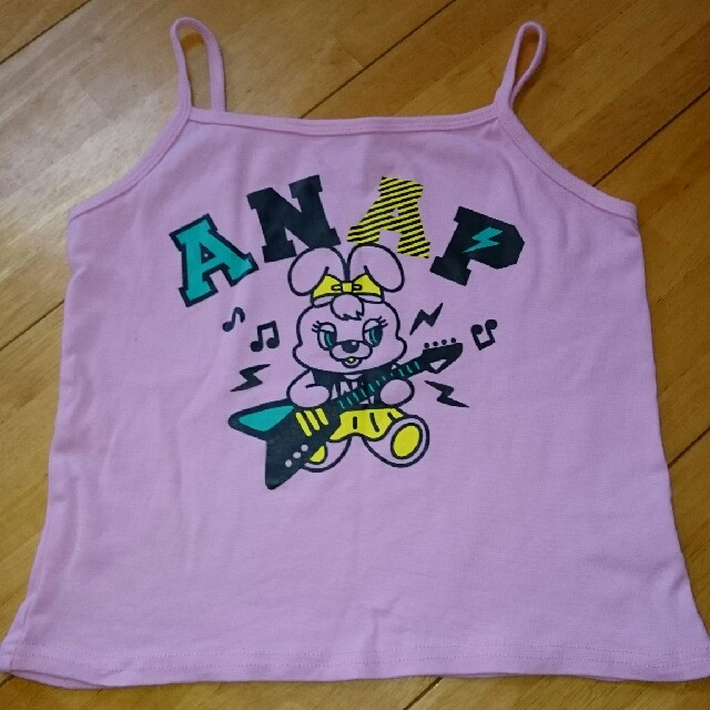 ANAP Kids(アナップキッズ)のANAP キッズ キャミソール キッズ/ベビー/マタニティのキッズ服女の子用(90cm~)(Tシャツ/カットソー)の商品写真