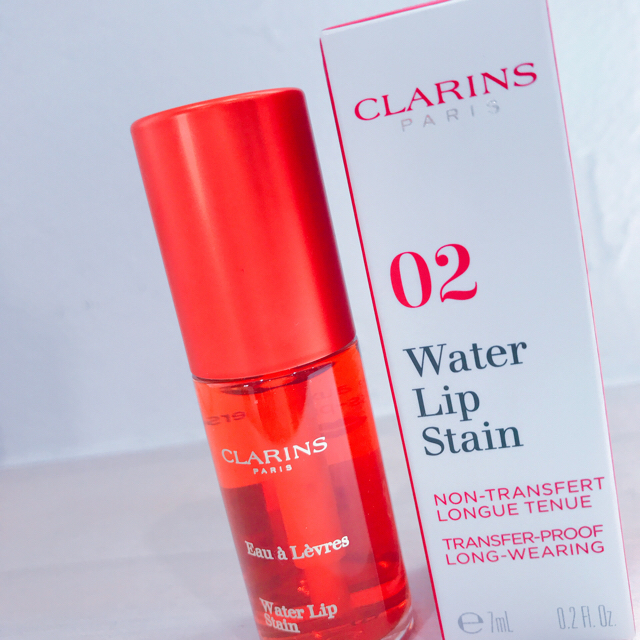 CLARINS(クラランス)のクラランス ウォーターリップステイン02 orange water コスメ/美容のベースメイク/化粧品(口紅)の商品写真