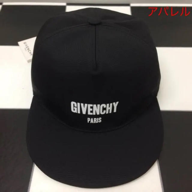 新品正規品 18SS GIVENCHY ジバンシー ロゴ プリントキャップ