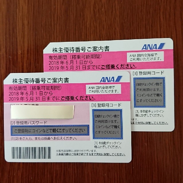 ANA(全日本空輸)(エーエヌエー(ゼンニッポンクウユ))のANA株主優待券 チケットの優待券/割引券(その他)の商品写真