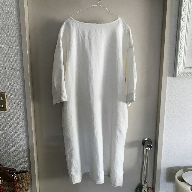 Nest Robe 美品 ネストローブnest Robe 麻ワンピース リネンワンピース 麻 白の通販 By マル プロフご確認を S Shop ネストローブならラクマ