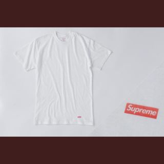 シュプリーム(Supreme)のSupreme Hanes 白 Tシャツ Sサイズ 一枚(Tシャツ/カットソー(半袖/袖なし))