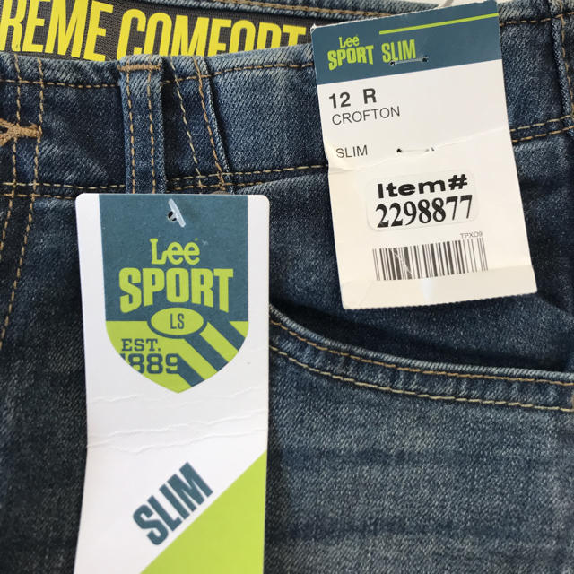 Lee(リー)の特価Lee boy's jeans スリムパンツ 表記サイズ 12R キッズ/ベビー/マタニティのキッズ服男の子用(90cm~)(パンツ/スパッツ)の商品写真