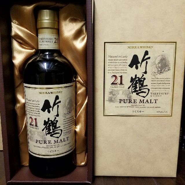 ニッカウヰスキー竹鶴21年食品/飲料/酒