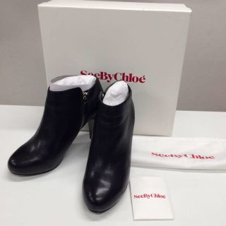 シーバイクロエ(SEE BY CHLOE)の美品 シーバイクロエ ブーティ ブーツ(ブーツ)