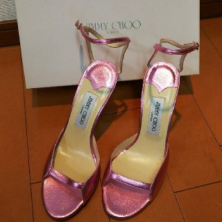 ジミーチュウ(JIMMY CHOO)のジミーチュウ   Tg38  新品未使用(ハイヒール/パンプス)