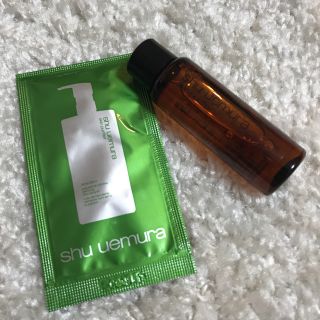 シュウウエムラ(shu uemura)のシュウウエムラ☆クレンジングオイルサンプル(クレンジング/メイク落とし)