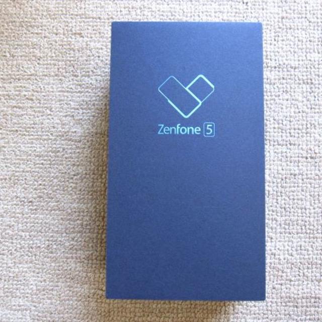 ASUS - 新品未開封　Zenfone 5 ブラック　おまけ付き