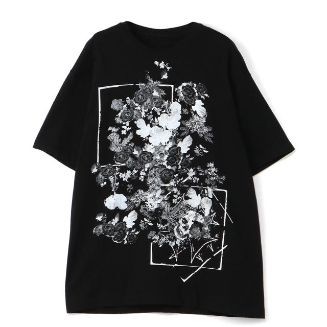 Yohji Yamamoto(ヨウジヤマモト)のA lot of flowers and Skull T-shirt/s'yte メンズのトップス(Tシャツ/カットソー(半袖/袖なし))の商品写真