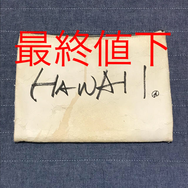 And A(アンドエー)の【中古・即購入可】AND A×MATATABI HAWAII クラッチバッグ レディースのバッグ(クラッチバッグ)の商品写真