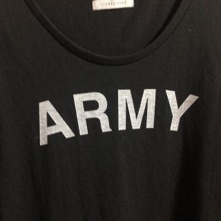 ローリーズファーム(LOWRYS FARM)のローリーズ▼ARMYTシャツワンピ(ひざ丈ワンピース)