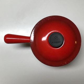 ルクルーゼ(LE CREUSET)のむっくりくん様専用 ル・クルーゼ ウィンザーポット レッド 鍋 中古(鍋/フライパン)