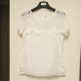 ミリー(Milly)の新品、未使用 Milly レースブラウス(シャツ/ブラウス(半袖/袖なし))