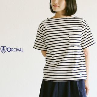 オーシバル(ORCIVAL)のオーシバル 半袖ポケットボートネック(カットソー(半袖/袖なし))