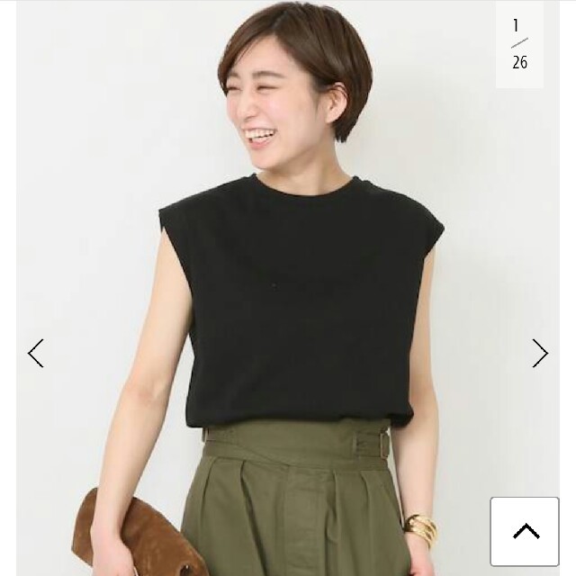 イレーヴ YLEVE COTTON ノースリーブプルオーバー balibronze.com
