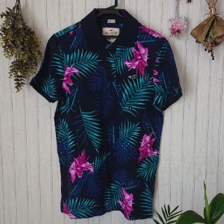 ホリスター(Hollister)の新品未使用！HOLLISTERメンズポロシャツMサイズ(ポロシャツ)