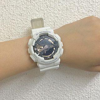 ジーショック(G-SHOCK)のG-SHOCK ホワイト(腕時計(デジタル))