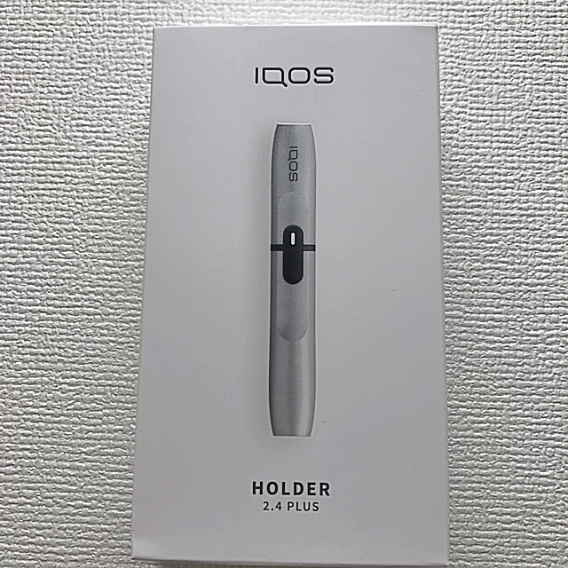 IQOS - 限定品 IQOS 2.4Plas メタリックホルダー モノクロシルバーの ...