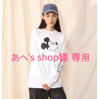 ニコアンド(niko and...)のミッキーロンT(Tシャツ(長袖/七分))