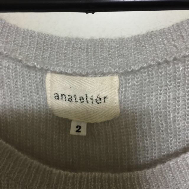 anatelier(アナトリエ)のアナトリエの半袖ニット レディースのトップス(ニット/セーター)の商品写真