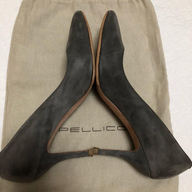 PELLICO(ペリーコ)のお値下げ‼︎ ♡ pellico ♡ 38.5 グレー レディースの靴/シューズ(ハイヒール/パンプス)の商品写真