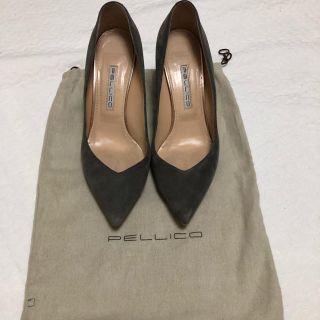 ペリーコ(PELLICO)のお値下げ‼︎ ♡ pellico ♡ 38.5 グレー(ハイヒール/パンプス)