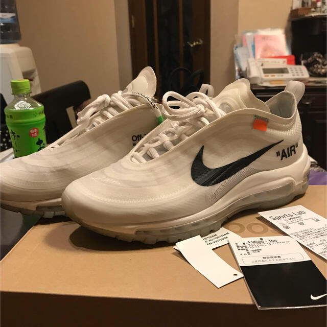 Nike x off white airmax 97 24.5cm 8月限定！！