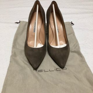 ペリーコ(PELLICO)の最終価格‼︎ ☆美品☆ pellico 38.5 グレージュ(ハイヒール/パンプス)