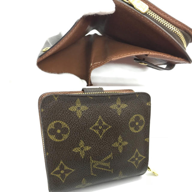 LOUIS VUITTON(ルイヴィトン)の格安！ ルイヴィトン 二つ折り財布 モノグラム レディースのファッション小物(財布)の商品写真