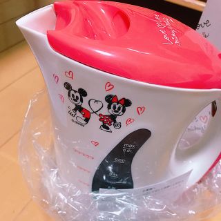 ディズニー(Disney)の【新品】ディズニー電気ケトル0.6L(電気ケトル)