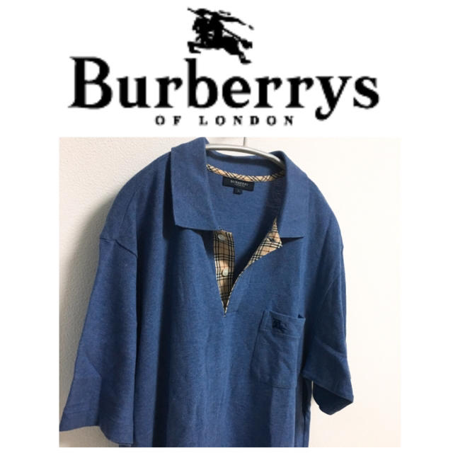 BURBERRY(バーバリー)のバーバリー ロンドン ノバチェック ポロシャツ ワンポイント ロゴ 刺繍 メンズのトップス(ポロシャツ)の商品写真