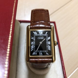 カルティエ(Cartier)のカルティエ マストタンク 手巻(腕時計(アナログ))