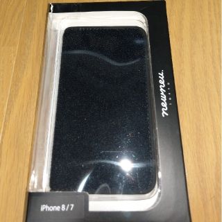 newneu. iphone7,8用　手帳型カバー　未使用品(iPhoneケース)