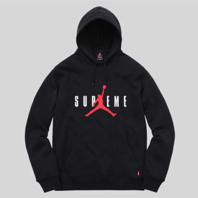 Supreme Jordan Hooded Sweatshirt Black L