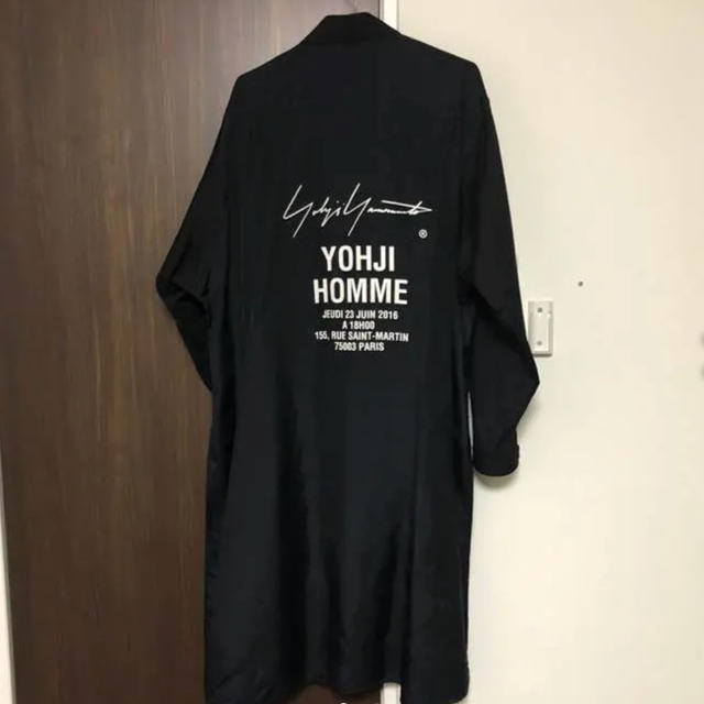 激安通販新作 Yohji Yamamoto - yohjiyamamoto スタッフシャツ シャツ