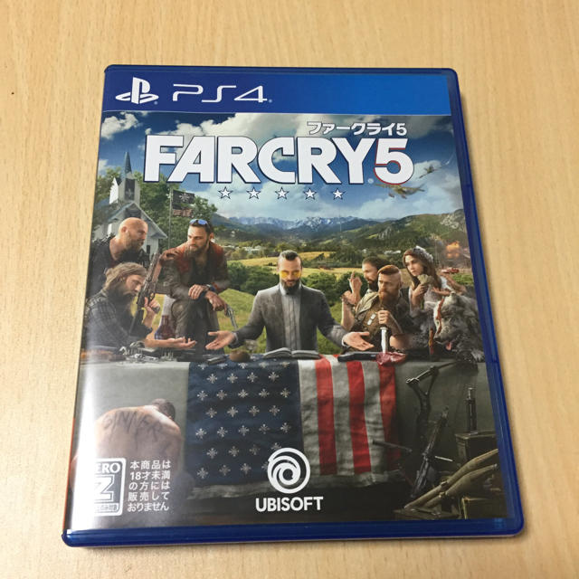 PlayStation4(プレイステーション4)のFar Cry5 エンタメ/ホビーのゲームソフト/ゲーム機本体(家庭用ゲームソフト)の商品写真