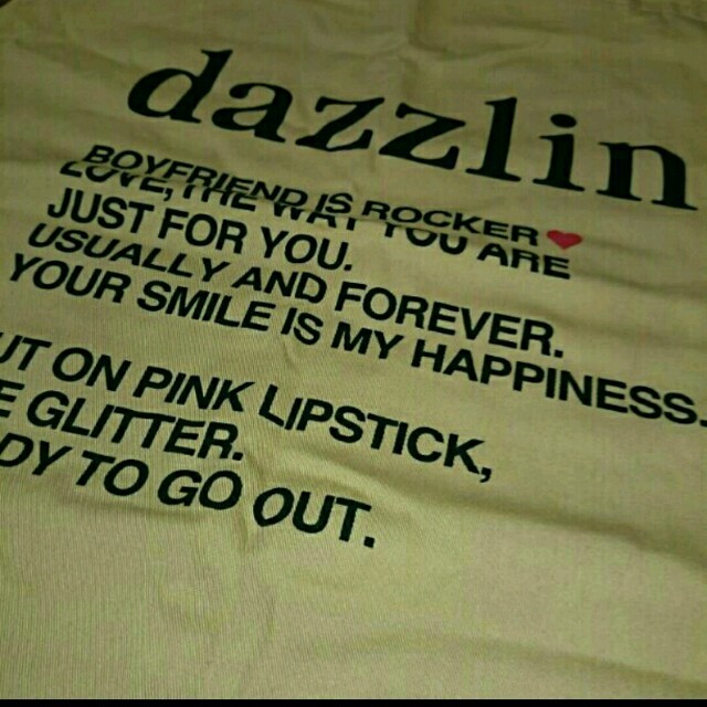 dazzlin(ダズリン)の美品♡ダズリン＊ビッグトート レディースのバッグ(トートバッグ)の商品写真