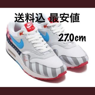 ナイキ(NIKE)の込 27.0 PARRA × NIKE AIR MAX 1 パラ ナイキ (スニーカー)