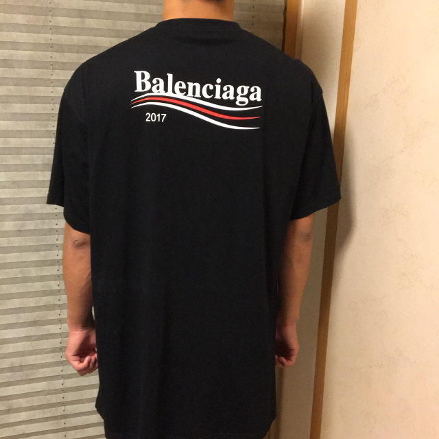 Balenciaga(バレンシアガ)のbalenciaga  100周年キャンペーンロゴ tシャツ メンズのトップス(Tシャツ/カットソー(半袖/袖なし))の商品写真