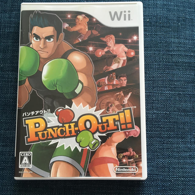 Wii(ウィー)のWiiソフト パンチアウト(PUNCH-OUT！！) エンタメ/ホビーのゲームソフト/ゲーム機本体(家庭用ゲームソフト)の商品写真