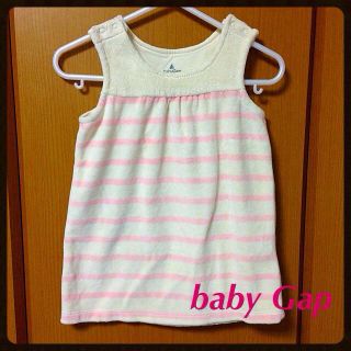 ベビーギャップ(babyGAP)のbabyGap ボーダーワンピース(その他)