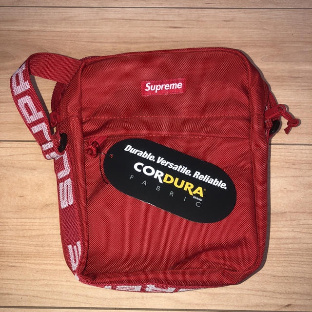 Supreme shoulder bag 18ss 赤 red