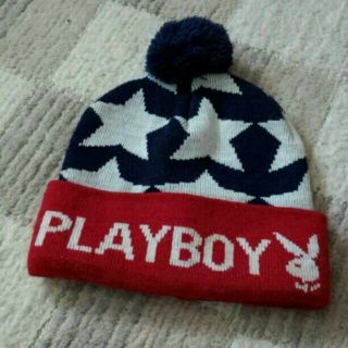 プレイボーイ(PLAYBOY)のPLAYBOY ニット帽(ニット帽/ビーニー)