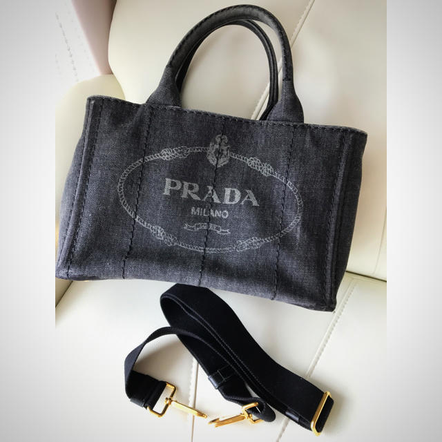 PRADA - 緊急sale ️PRADA プラダ カナパ トートバッグ S 黒 2way 正規の通販 by セレクトshopオープン記念 お