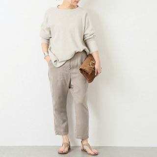 アパルトモンドゥーズィエムクラス(L'Appartement DEUXIEME CLASSE)の新品■セイヒンゾメ military パンツ■ベージュ 38■アパルトモン(カジュアルパンツ)