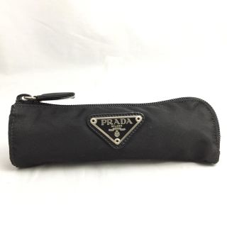 プラダ(PRADA)のPRADA プラダ 黒 ナイロン テステート 筆入れ ペンケース レアモデル(ペンケース/筆箱)