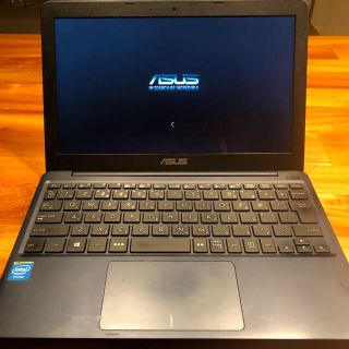 エイスース(ASUS)の[中古] ASUS ノートブック Eeebook X205TA ダークブルー(ノートPC)