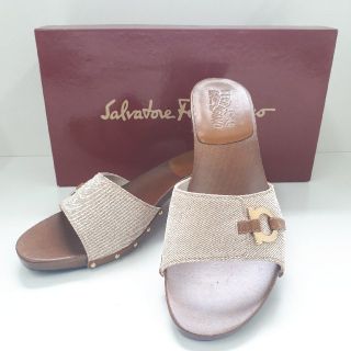 サルヴァトーレフェラガモ(Salvatore Ferragamo)の★定価32,500円★Ferragamo フェラガモ サンダル 25cm 9B★(サンダル)