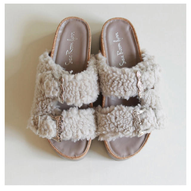 SeaRoomlynn - 新品！searoomlynn ボアコンフォートサンダル